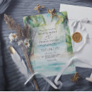 Search for tropical beach wedding invitations Greenery
