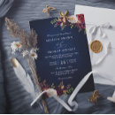 Search for navy blue red wedding invitations Elegant