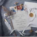 Search for terracotta and navy wedding invitations Boho