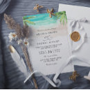 Search for tropical beach wedding invitations Simple