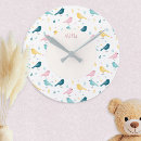 Search for girl nursery clocks Baby shower