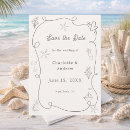 Search for hand drawn wedding save the dates Whimsical