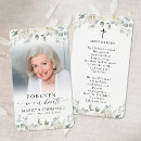 Search for poems for prayer cards Floral