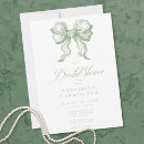 Search for toile bridal shower invitations Garden