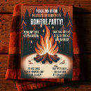 Search for cabin birthday invitations Camping