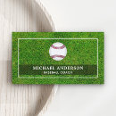 Search for baseball trainer business cards Training