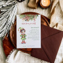 Search for elf invitations Santa