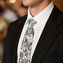 Search for paisley ties Black