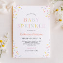 Search for confetti baby sprinkle invitations Simple