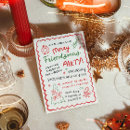 Search for oh what fun seasonal invitations Whimsical hand drawn