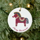 Search for scandinavian christmas decor Dala horse