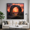 Search for arches posters Red