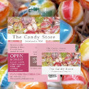 Search for sweets business cards Candy