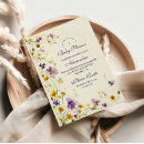 Search for purple and yellow baby shower invitations For kids