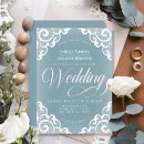 Search for white lace wedding invitations Script