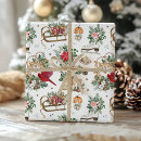 Search for nostalgic christmas wrapping paper Elegant