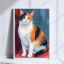 Search for calico cat posters Orange