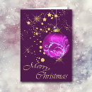 Search for purple christmas cards Starry night