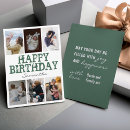 Search for photo collage birthday cards Green