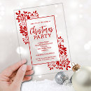 Search for foliage christmas invitations Elegant
