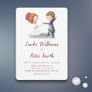Search for red hair bride invitations Elegant