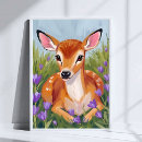 Search for deer watercolor posters Baby