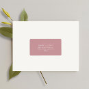 Search for dusty pink return address labels Script