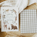 Search for woodland thank you cards Rustic