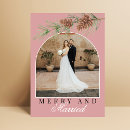 Search for engagement christmas cards Merry and married
