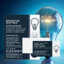 Search for electrician business cards Construction