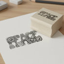 Search for peaceful rubber stamps Cute