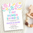 Search for tiny human shindig baby shower invitations Modern