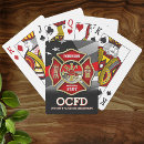 Search for fire department playing cards First responder