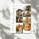 Search for 6 photo christmas cards Black and white
