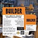 Search for builder business cards Construction