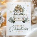 Search for car christmas cards Watercolor