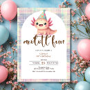 Search for axolotl birthday invitations Animal