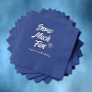 Search for 1st birthday napkins Snowflake