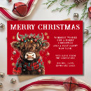 Search for cow christmas cards Rustic