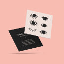 Search for eyelash extensions business cards Rose gold