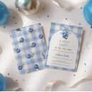 Search for blueberry baby shower invitations Blueberries
