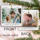Search for merry and married christmas tree decorations Black and white