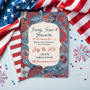 Search for americana invitations 250th anniversary