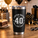 Search for 40th birthday tumblers Milestone