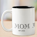 Search for new mum mugs Black white