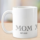 Search for new mum coffee mugs Black white