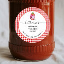 Search for tomato sauce labels Made with love