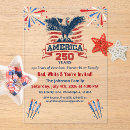 Search for bald eagles invitations Watercolor