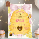 Search for honey bee birthday invitations Girl