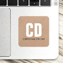 Search for monogram stationary stickers Modern